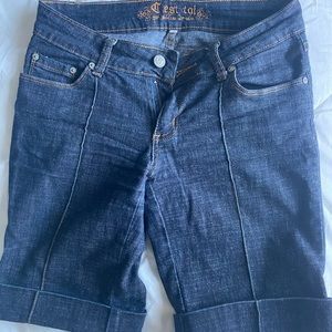 Dark Jean Bermuda Shorts